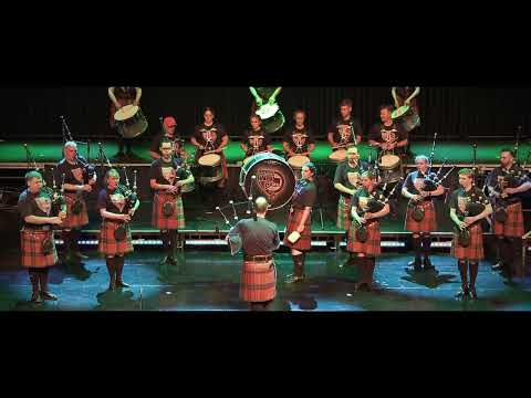 Simon Fraser Pipe Band's tribute to Dysart and Dundonald's famous medleys