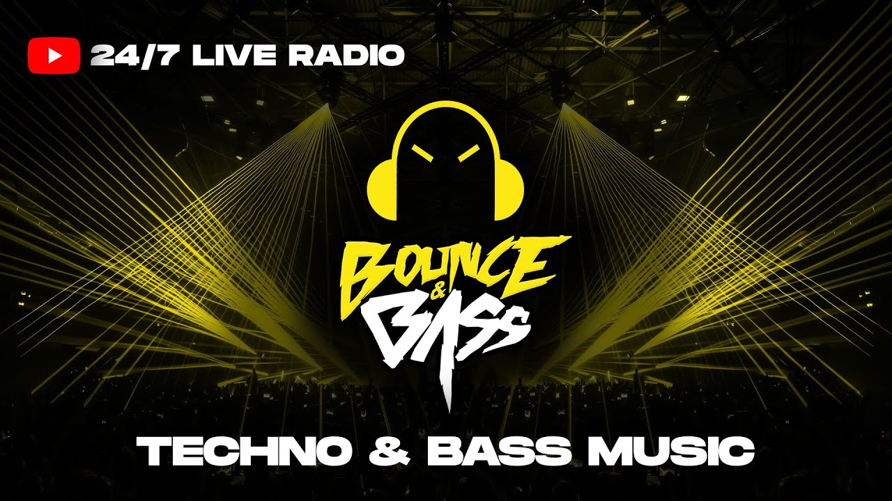 Techno & Bass Music 24/7 🔴 Live Radio | Hard Techno, Bass House, Rave Music