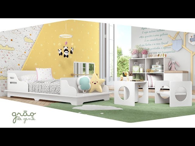 Quarto Montessoriano Cadu - Grão de Gente