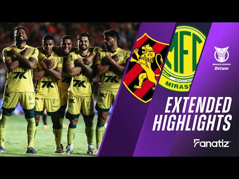 Sport Recife vs Mirassol 1-2 | Game Highlights | #Brasileirao2025