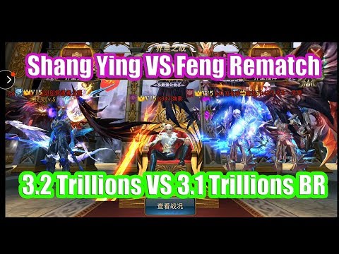 Legacy of Discord - Conquest Cross Servers War 3.2Trillion BR VS 3.1Trillions BR (CN Server)