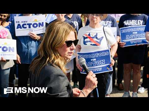 Police: Armed man with Taser & two pistols lunged at Ohio gov. candidate Amy Acton