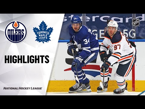 Oilers @ Maple Leafs 3/27/21 | NHL Highlights