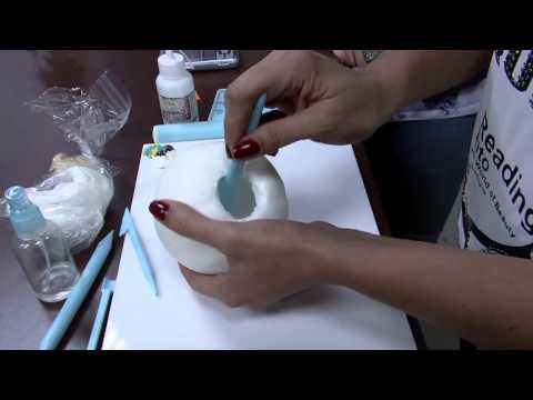 Mulher.com 20/07/2015 Bia Cravol - Cofre de coruja em biscuit Parte 1/2