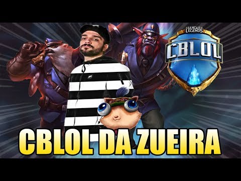 VOLIBEAR SUPORTE E BRTT PRESO - CBLOL DA ZUEIRA