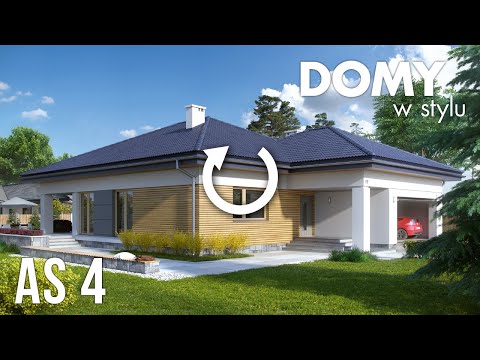 Projekt domu AS 4 - widok 360º