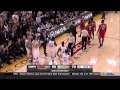 Stephen Curry held back from Trevor Ariza by ...