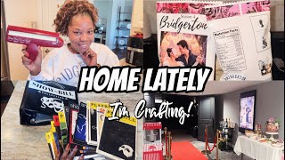 CRAFTING BRIDGERTON CHIP BAGS FOR MY GET-TOGETHER | BROADWAY PLAYBILL MEMORIES & GIRLS SHENANIGANS 