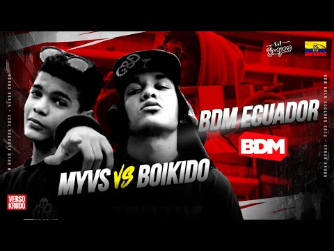 MC MYVS 🇻🇪 Vs. BOIKIDO 🇻🇪 | FINAL NACIONAL BDM ECUADOR 2022 @bdmgoldecuador #VersoKrudo