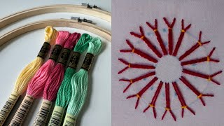 Very easy mirror hand work embroidery design new|ideas Fashion|2025 video viral.