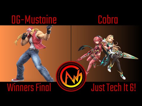 AWG Just Tech It 6 Winners Final - OG-Mustaine (Terry) Vs Cobra (Pyra) Smash Ultimate - SSBU