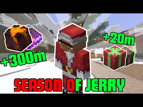 How to make 320 MILLION COINS from the Season of Jerry!!! (Hypixel Skyblock Guide)