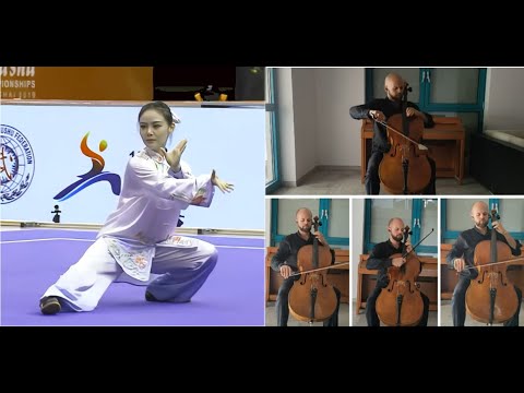 Tai Chi World #1, Bi Ying Liang with Alexej Bagrintsev's cello cover of Band-Maid's " Daydreaming".