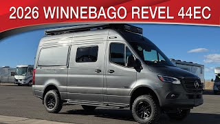 A preview image of the linked video showcasing 2026 Winnebago Revel 44EC