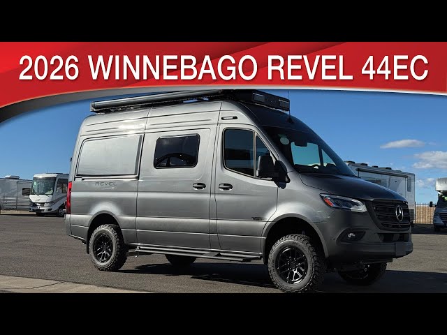 Preview image of 2026 Winnebago Revel 44EC With 8.4kWh Of Lithium Batteries youtube video