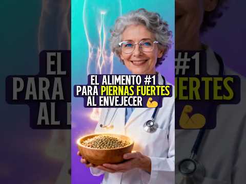 El ALIMENTO #1 Para Piernas Fuertes al Envejecer 💪 - #alimentacion #comerbien #salud