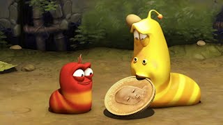 Download lagu Cointoss Larva | Funny Animated Cartoon Video for Kids mp3