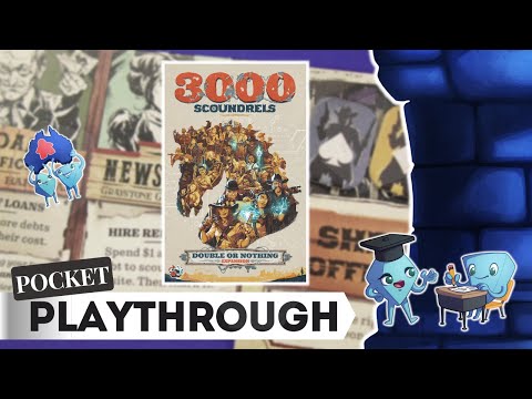 3000 Scoundrels: Double or Nothing Expansion - Even more Scoundrels! Playthrough w/ Tarrant & Stella