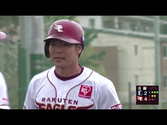 【ファーム】代打で登場!! イーグルス・島内宏明 復帰後初打席でヒットを放つ!! 2025年4月25日 東北楽天ゴールデンイーグルス 対 埼玉西武ライオンズ