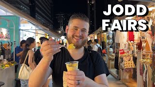 Eating at Jodd Fairs Night Market in Thailand | S01 E133