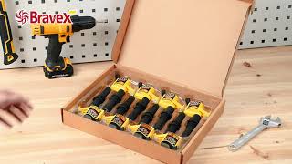 Y1011-BX-UP Bravex Ignition Coils 8 Pack Yellow Straight Boot 15% More Energy