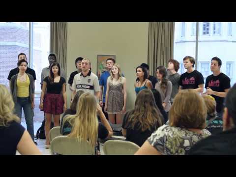 UCLA SCATTERTONES - "No Woman No Cry" (Bob Marley) at LAAF 2012