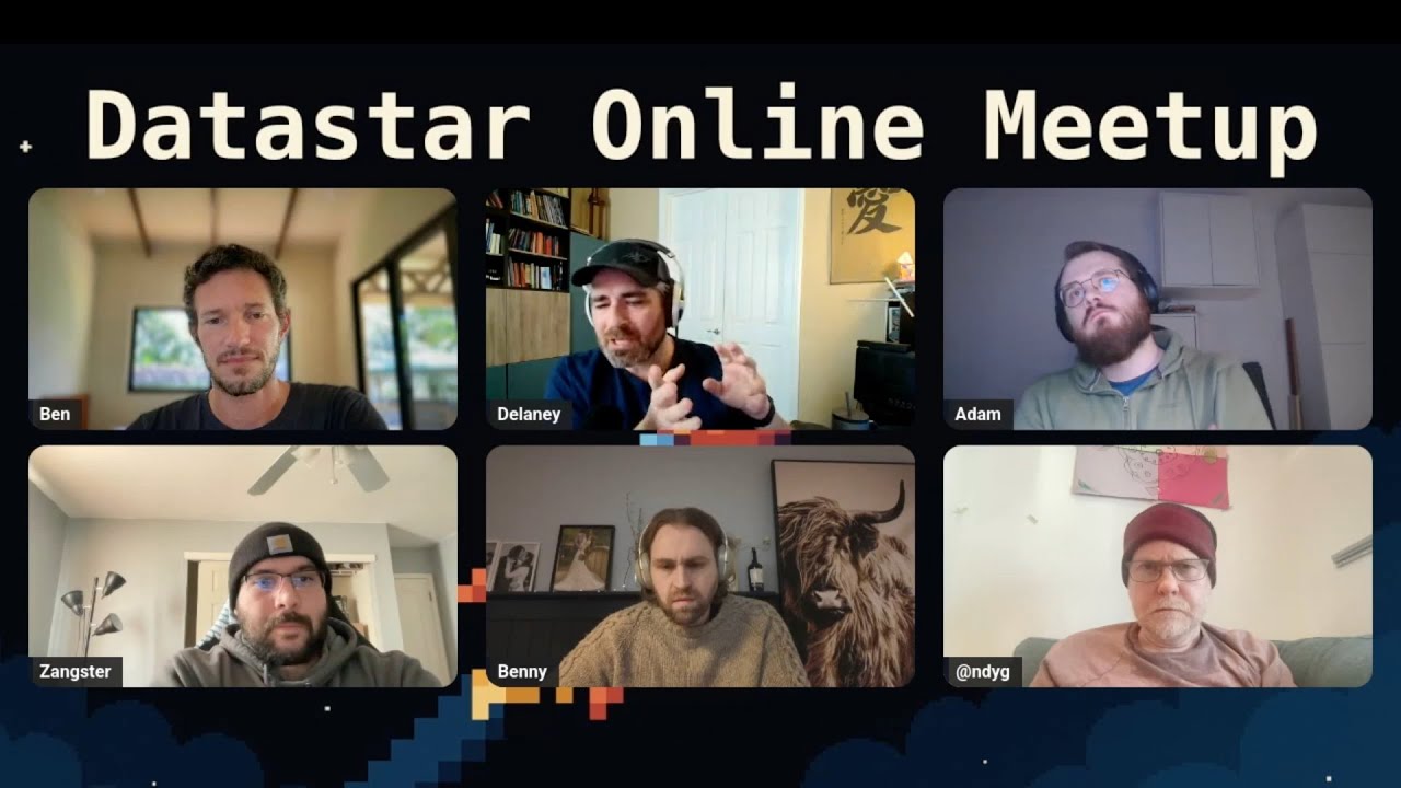 Datastar Online Meetup Q1 2026
