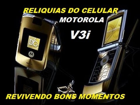 MOTOROLA V3i COMPACTO C/ MICRO-SD RELIQUIAS DO CELULAR 2017
