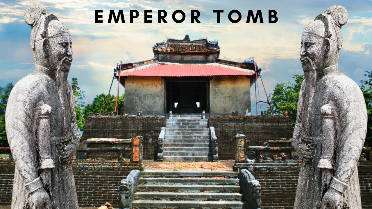 Experience a walking tour through Thieu Tri Mausoleum.