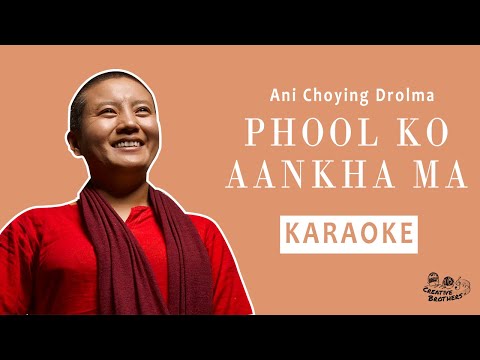 Phool Ko Aankha Ma - Nepali Karaoke - Creative Brothers