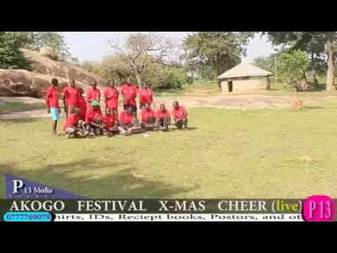 Nyero Rock paintings group performance 2020