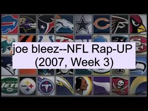 joe bleez NFL Rap Up Week 3