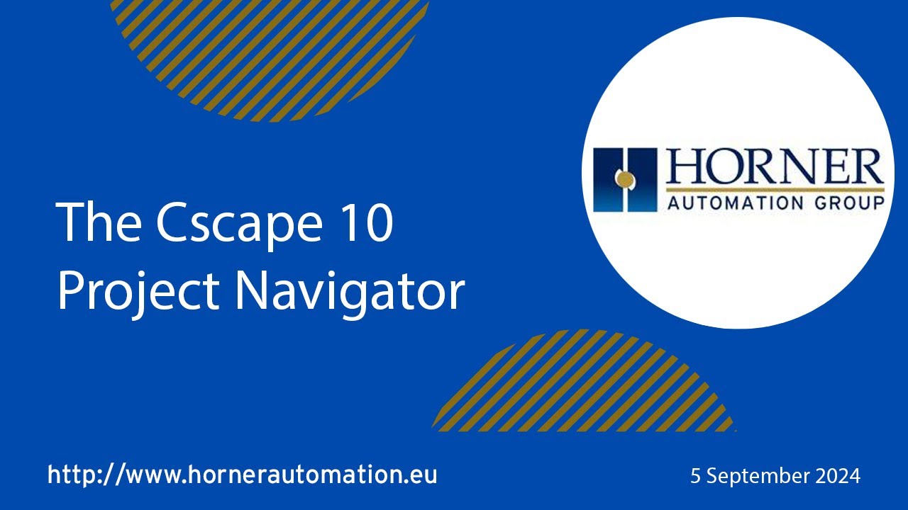 The Cscape 10 Project Navigator