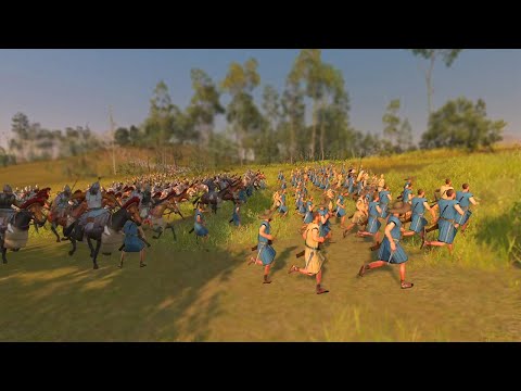 What Happen When Cavalry CHARGE Into Archers ?? - Total War: Rome II