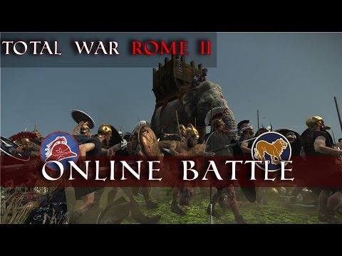 AMAZING BATTLE Pt. 4! | Baktria vs Massilia | Total War Rome II Online Battle