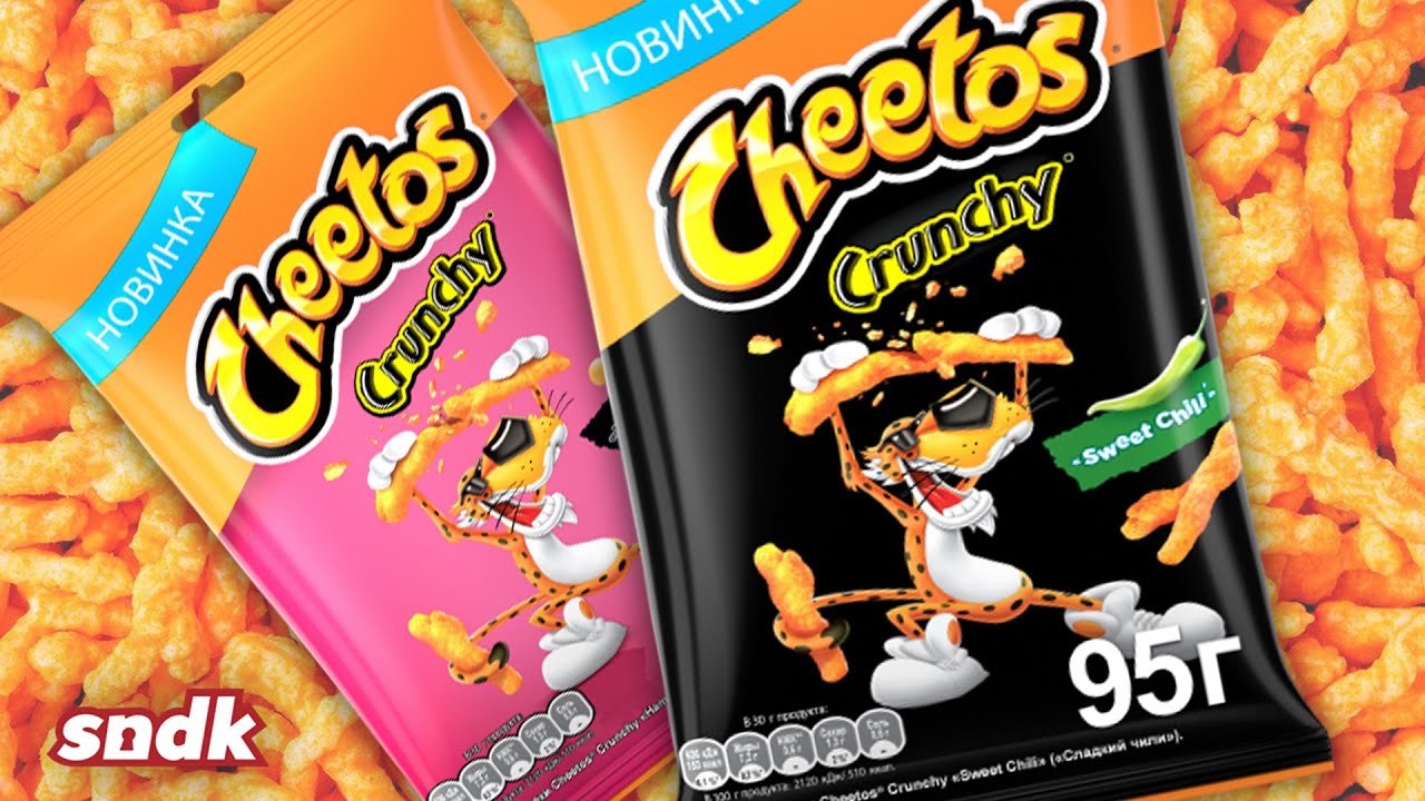 Cheetos Crunchy Официально в России