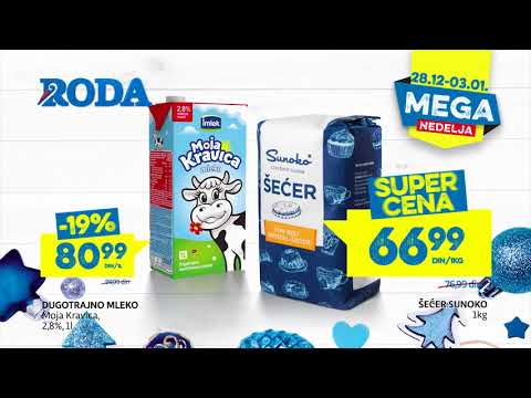 Mega nedelja 28.12.2017 - 3.1.2018 | Roda