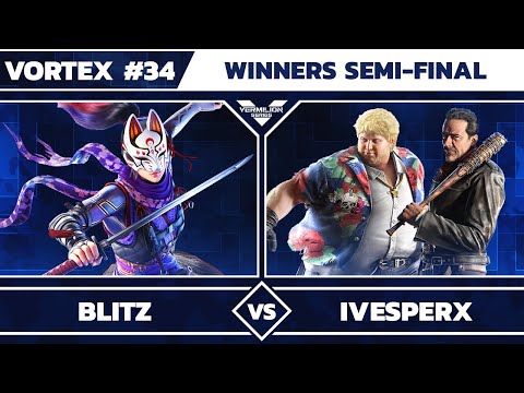 [Vortex #34] BLITZ vs MTS | iVesperX - Winners Semi-Final - Tekken 7