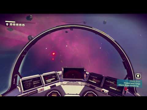No Man's Sky playthrough pt34 - Cooper Search, PIRATES?!, and WARP DRIVE UPGRADE!!!
