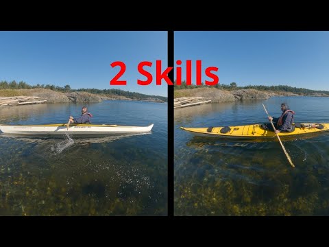 Sea Kayaking | How to stay relaxed and upright when waves push from behind