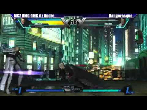 UMvC3 - MCZ DMG OMG itz Andre (1P) vs. Dangeresque (2P)