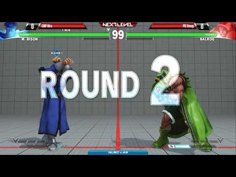SFV SEASON 2: Next Level Battle Circuit v.49 - EMP Hiro (M. Bison) vs PIE Smug (Balrog)