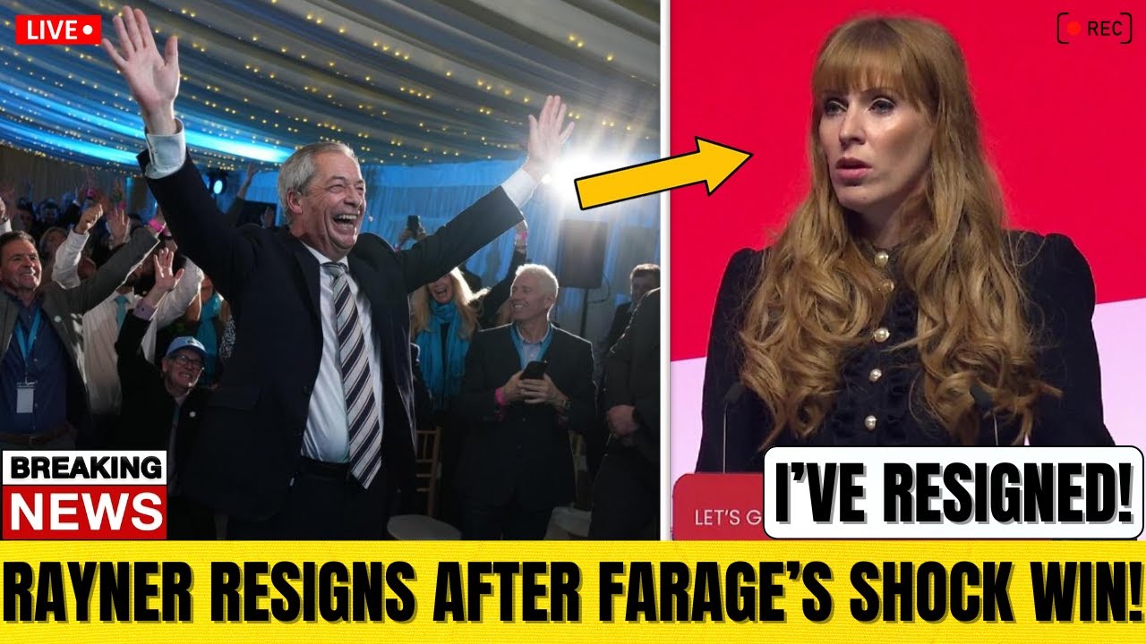 Angela Rayner RESIGNS After Farage’s Earthshattering Win Triggers Emergency Election!