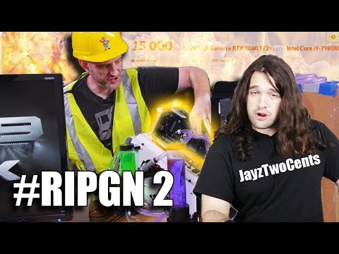 Jay vs GamersNexusでRTX 2080Ti SLI世界記録のタイトルを獲得! (Jay vs GamersNexus for RTX 2080Ti SLI World Record Title!)