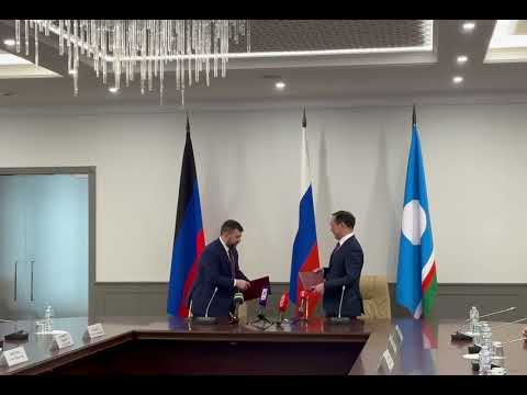Главы Якутии и ДНР подписали соглашение о сотрудничестве