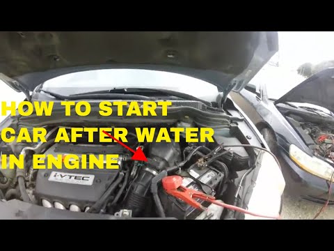 Water in Your Engine? How to Restart Car After Going through WATER