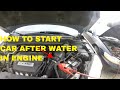 Water In Your Engine How To Restart Car After Going Through WATER