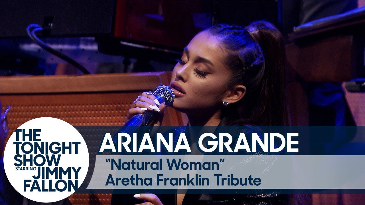 Ariana Grande and The Roots Perform "Natural Woman" in Tribute to Aretha Franklin thumnail