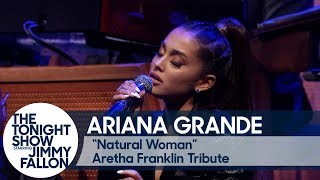 Natural Woman (Tribute to Aretha Franklin) [Feat. The Roots] by Ariana Grande - cover art