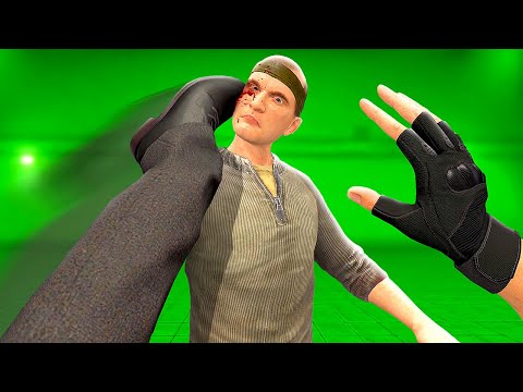 Giving Ragdolls CONCUSSIONS with Kicks - Hard Bullet VR Gameplay - YouTube